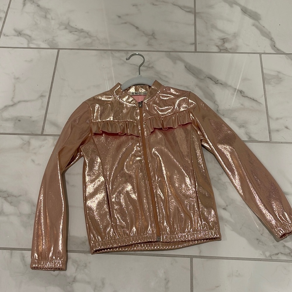 EMC PINK METALLIC COWGIRL JACKET FROM CHILDREN’S SALON